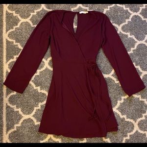 Lush Elly wrap dress
